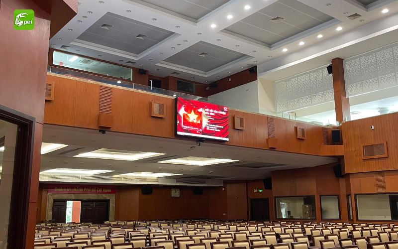 Dự án lăp đặt màn hình LED LSBE015-GD LG tại Hội Trường Thành Uỷ Thành Phố Hồ Chí Minh